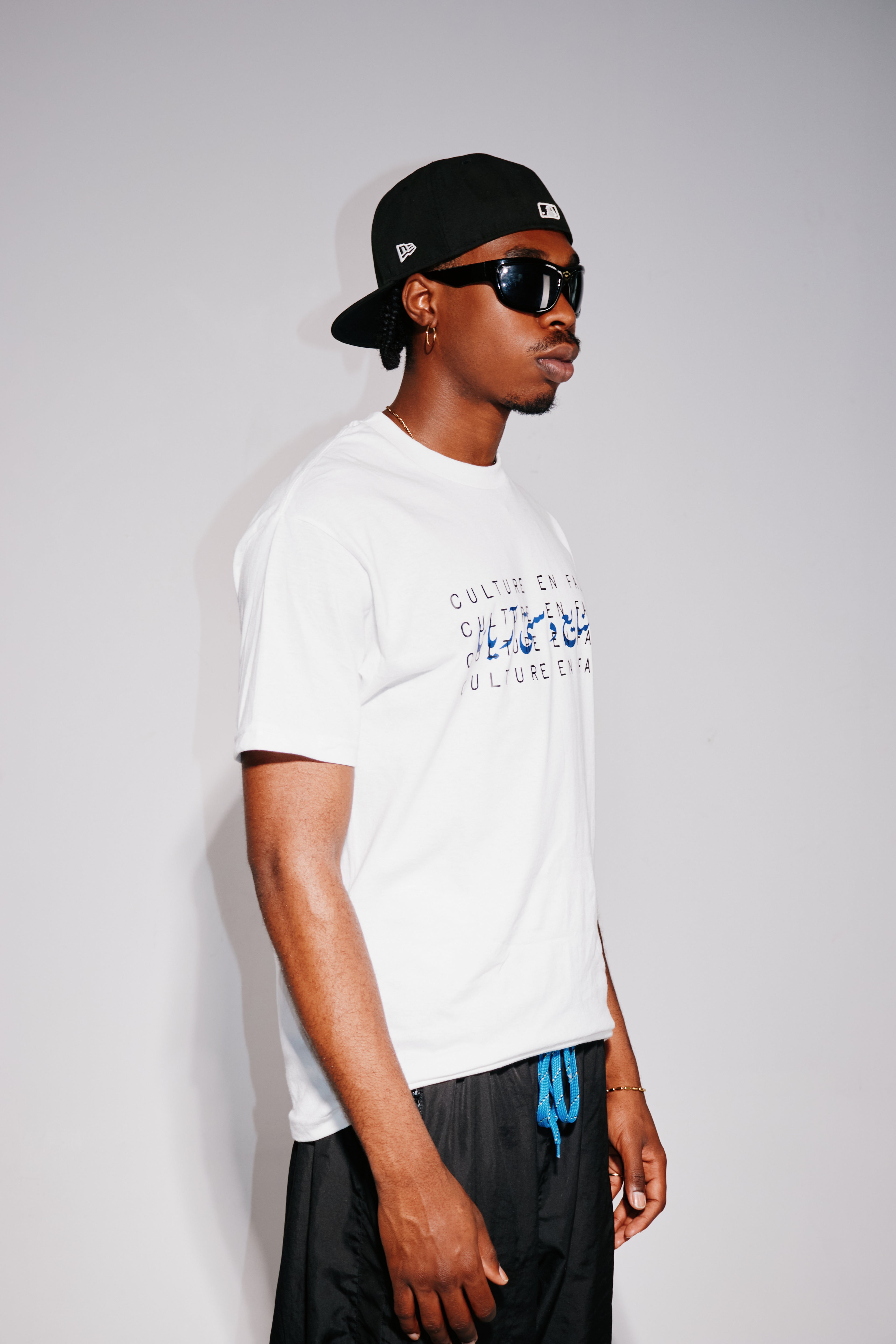 blueprint tee - Blanc