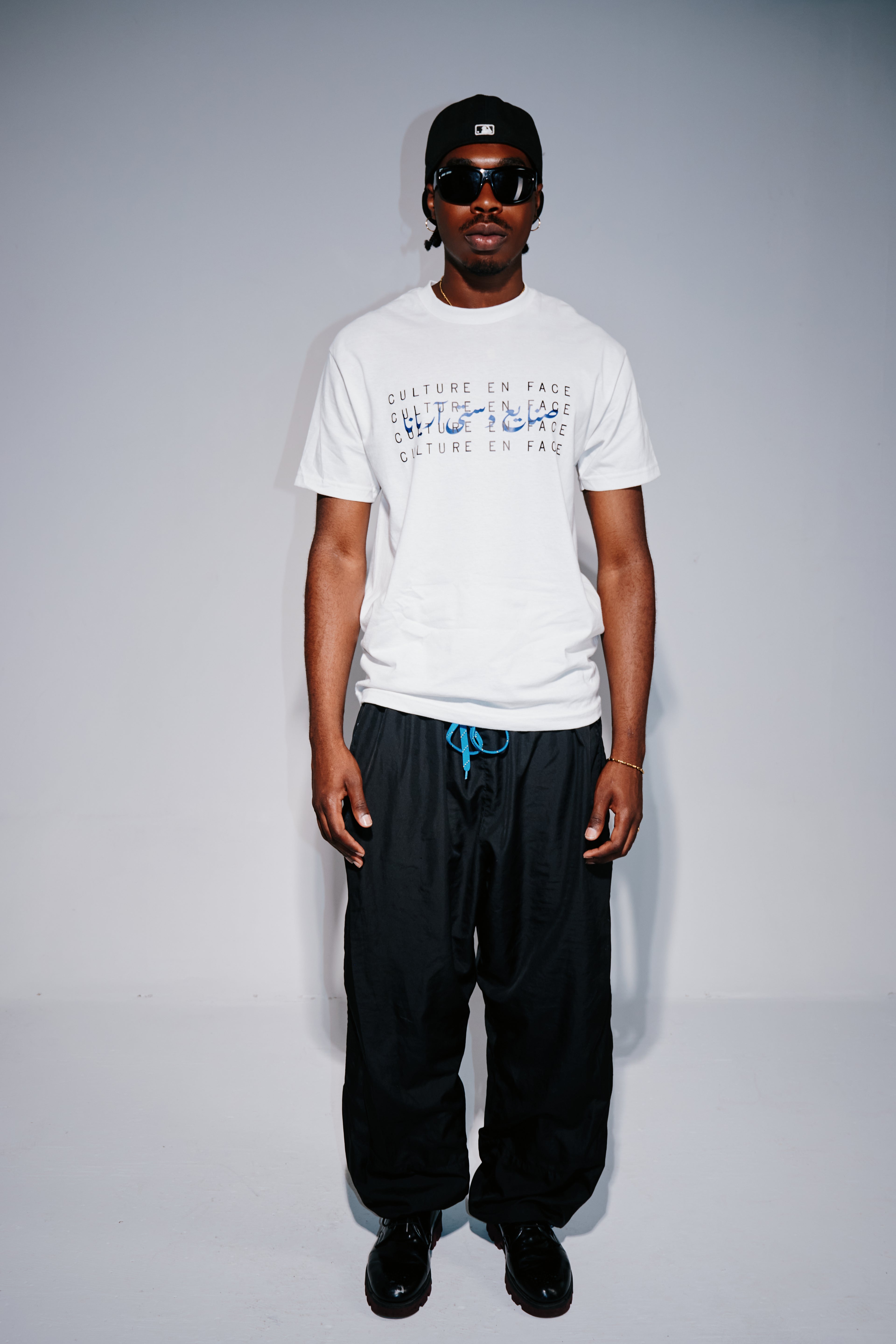blueprint tee - Blanc