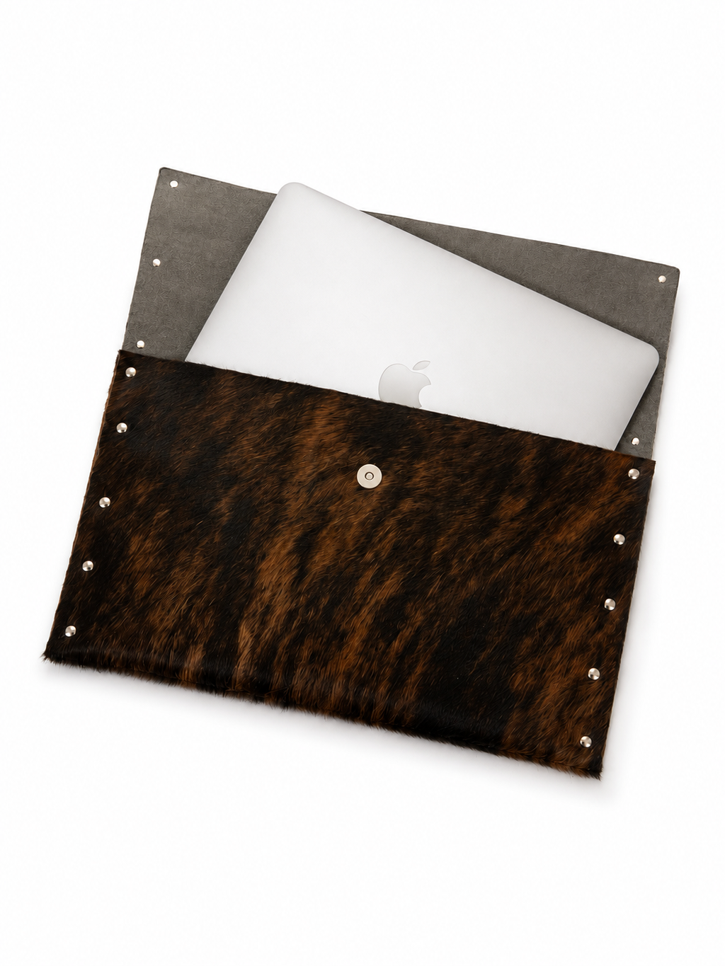 Cowhide laptop sleeve