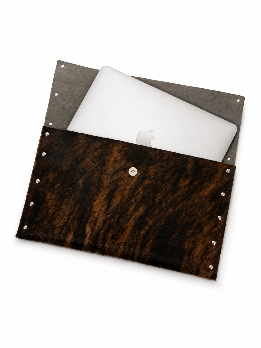 Cowhide laptop sleeve