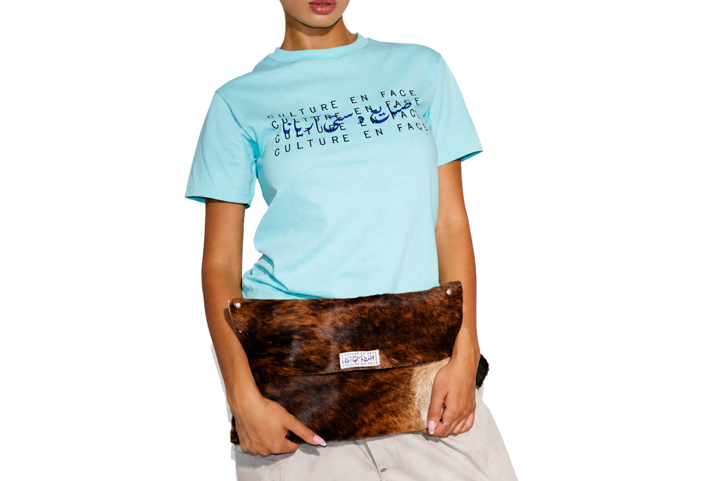 Cowhide laptop sleeve